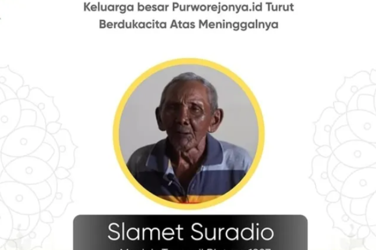 Inallilahi! Slamet Suradio Meninggal Dunia, Perjalanan Hidupnya Menjadi Pelajaran Untuk Cari Keadilan