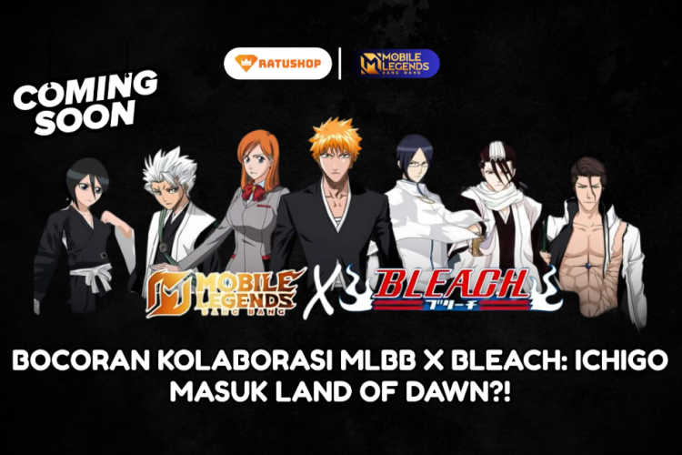 Bocoran Skin Eksklusif Kolaborasi MLBB x Bleach, Rilis Juli 2026! Hadirkan Efek Aura Shinigami Hingga Transformasi Bankai
