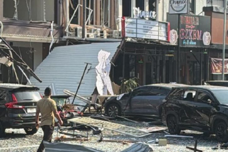 Ledakan Dahsyat Guncang Ruko San Antonio Pakuwon City Surabaya Imbas Kebocoran Gas 50 Kg, 5 Karyawan Luka Bakar
