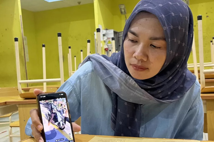 VIRAL! Lutviana Indriana Jadi Korban Kekerasan di Jalan, Laporkan Pelaku ke Polres Akan Serius Jalani Proses Hukum