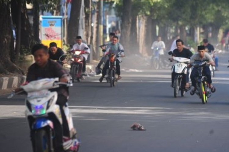 Aksi Balap Liar di Probolinggo Resahkan Warga, Kepolisian Berhasil Kepung dan Amankan 67 Motor