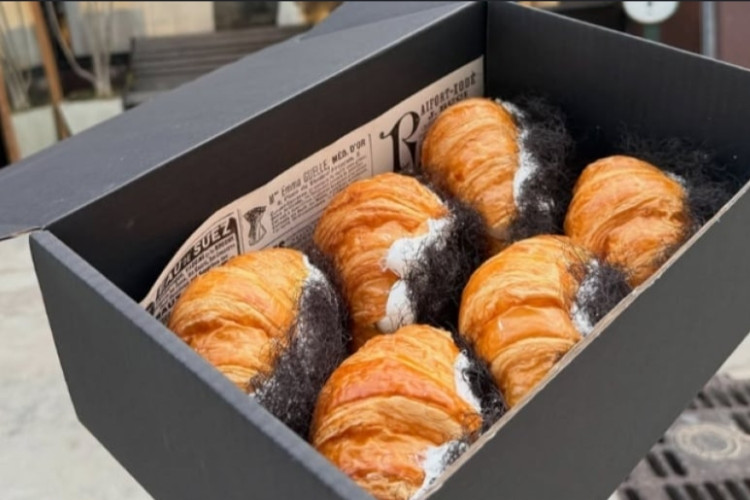 Viral Croissant Berambut dari Toko Roti di Thailand Viral SeAsia Tenggara, Warganet Sebut Bentuknya Mirip Itu 