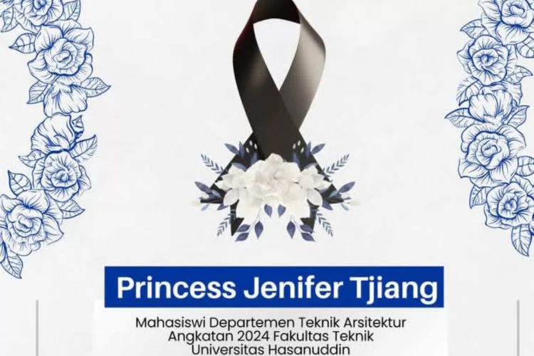 Isi Voice Note Princess Jennifer Tjiang, Mahasiswa UNHAS yang Lompat Dari Gedung Tinggalkan Pesan Menyentuh Sebelum Akhiri Hidup