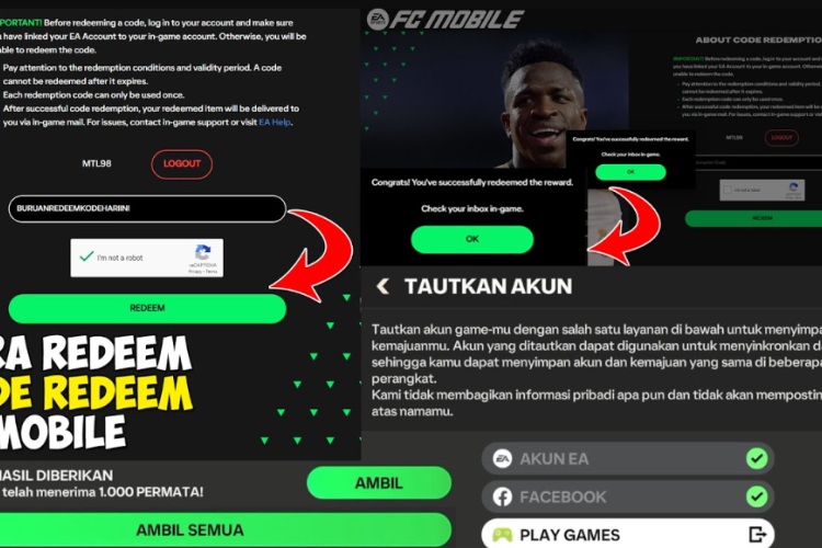 FC Mobile Kode Reedem Hari Ini Maret 2026 Terupdate, Baru! Klaim Segera untuk Dapat Skin Menarik
