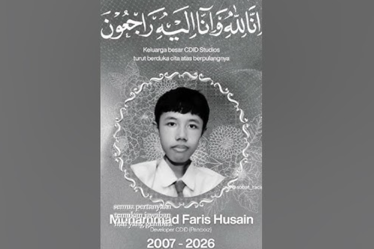Innalillahi! Muhammad Faris Husain Meninggal Dunia di Usia Muda, Tinggalkan Puluhan Karya untuk CDID Roblox