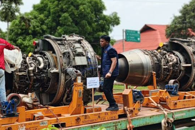 VIRAL! Polisi Bongkar Kasus Penyelundupan Mesin Pesawat Bekas di Batam Senilai Hingga 30 Milyar