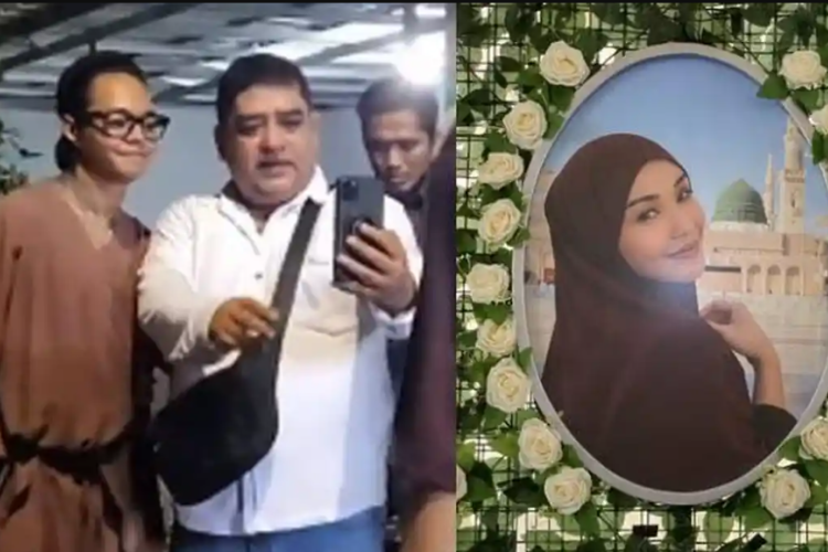 Reza Arap Hadir di Tahlillan 40 Hari Meninggalnya Lula Lahfah, Sikap Baiknya jadi Sorotan Hingga Pujian!