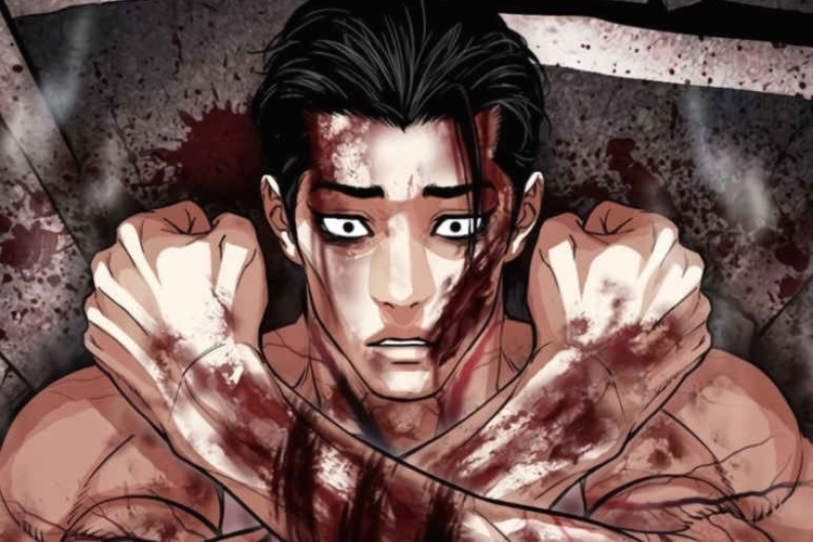Baca Manhwa Lookism Chapter 606 Bahasa Indonesia, Park Hyung Jae Kerahkan Tendangan Maut Buat Kim Gitae Keringat Dingin
