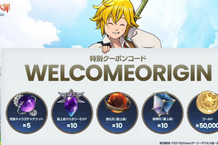 Kode Redeem The Seven Deadly Sins: Origin Maret-April 2026, Segera Klaim Hero Draw Ticket Hingga 50.000 Gold!