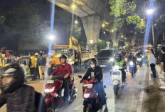 Jalan Tendean Jaksel Sudah Dibuka Setelah Proyek Pembongkaran JPO Selesai, Arus Lalu Lintas Kembali Normal 2 Arah