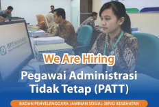 BPJS Kesehatan Buka Lowongan PATT 2026, Peluang Kerja untuk Lulusan D3-S1, Terakhir Sebelum 28 Februari