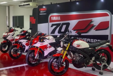 Yamaha Rilis Livery Khusus Edisi 70 Tahun, MX King 150 hingga XSR 155 Tampil Ikonik Merah-Putih Bakal Jadi Barang Langka?