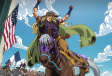 Nonton JoJo’s Bizarre Adventure: Steel Ball Run Episode 2 Subtitle Indonesia, Perjalanan Johnny Joestar Mencari Keadilan.